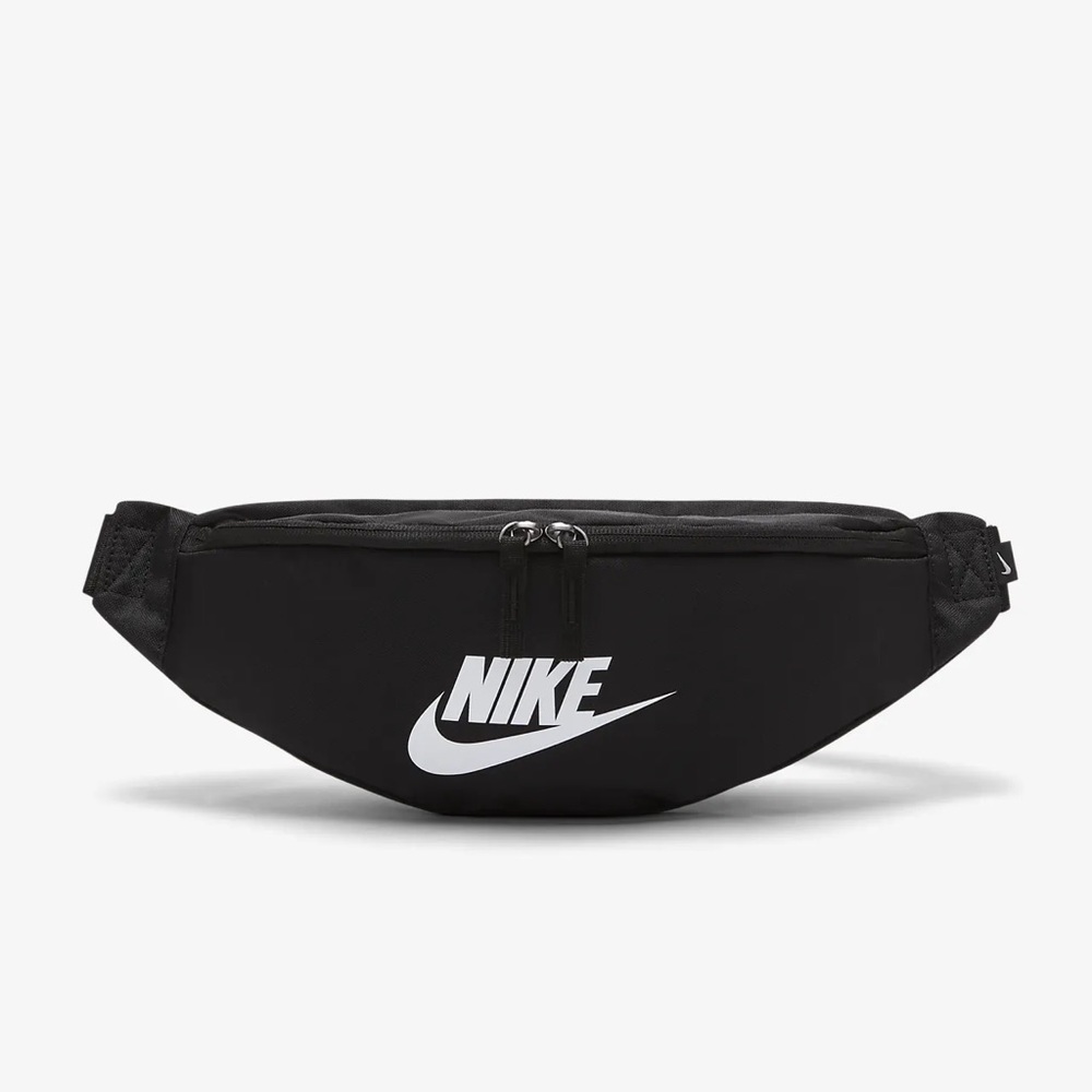 NIKE Sportswear Heritage Hip Pack Logo Black
